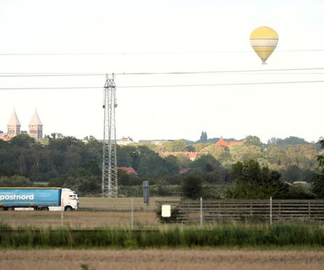 Luftballong ovan Lund